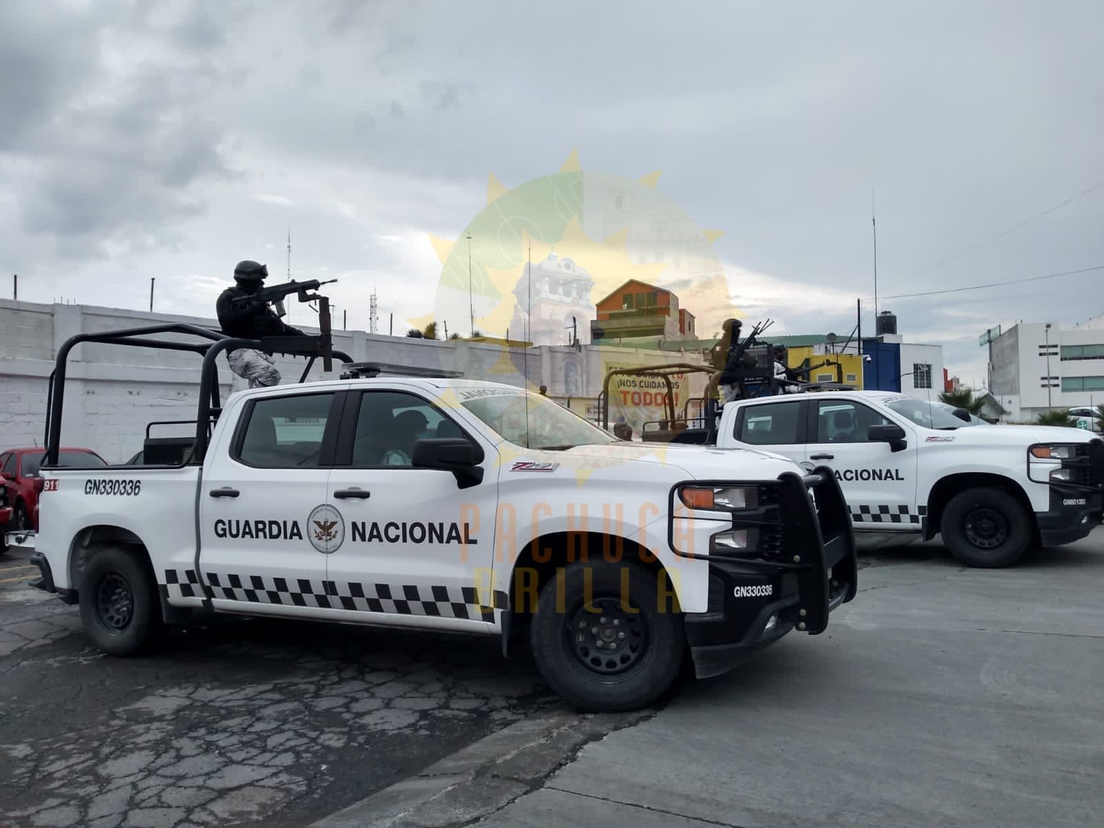 Tras anuncio de AMLO, Guardia Nacional resguarda gaseras de Pachuca