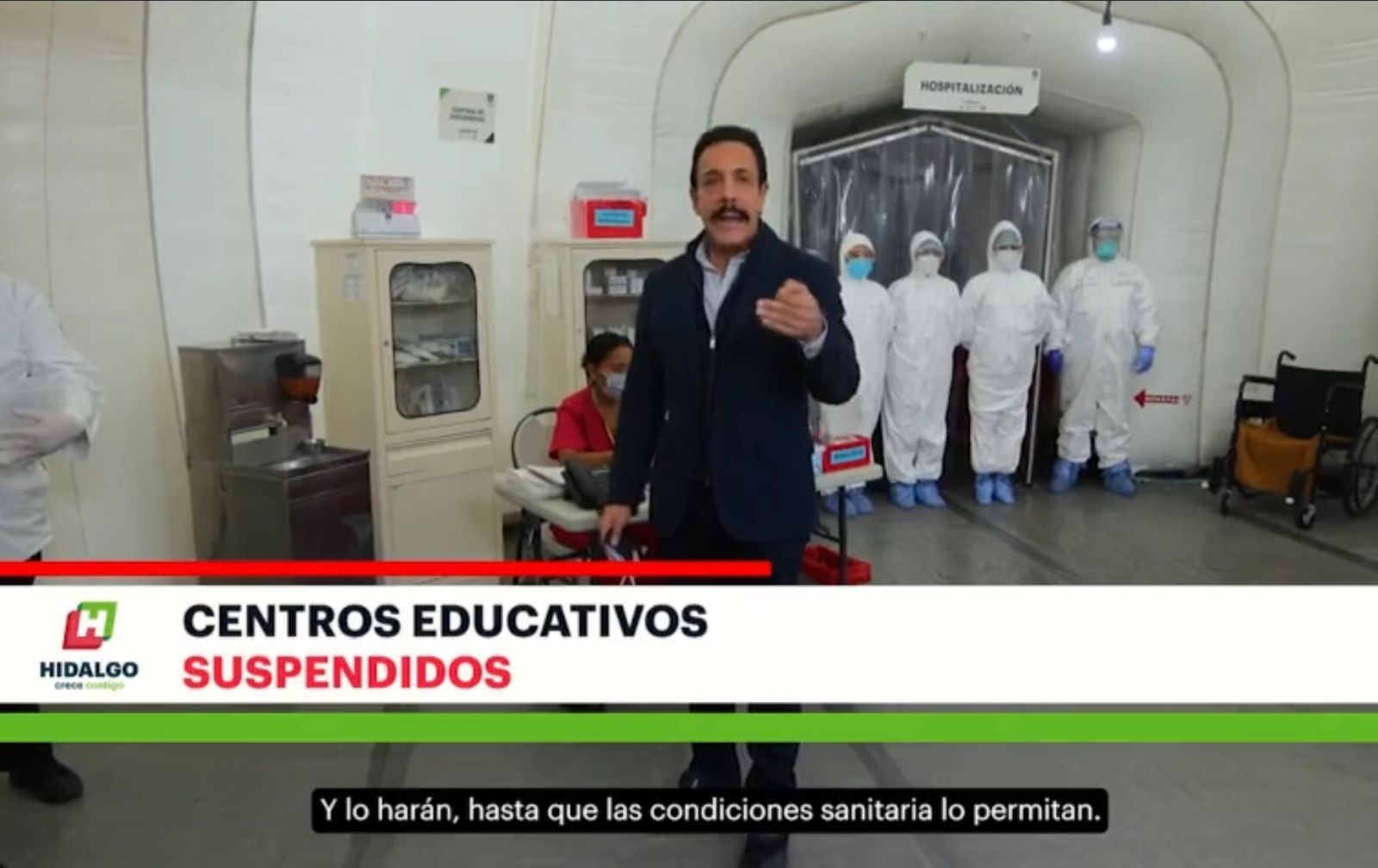 Clases, hasta que condiciones lo permitan en Hidalgo: Fayad