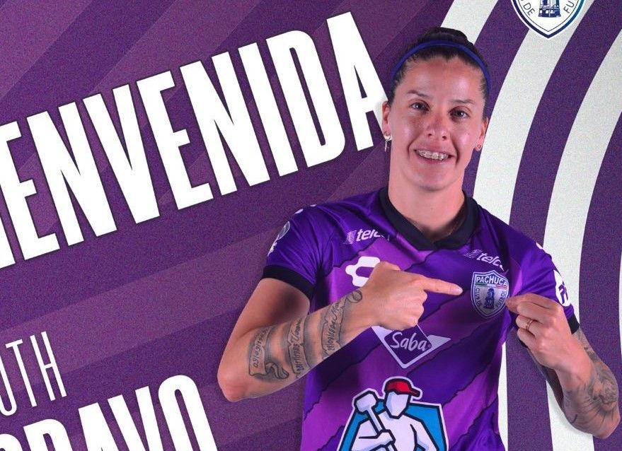 Presentan Tuzas del Pachuca a Ruth Bravo, refuerza internacional