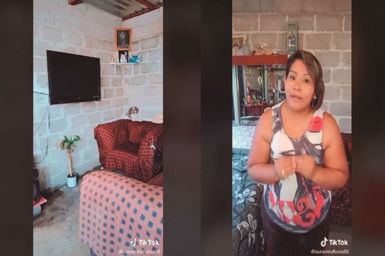 “Todo es de lámina, pero es mía”: mujer presume su casa