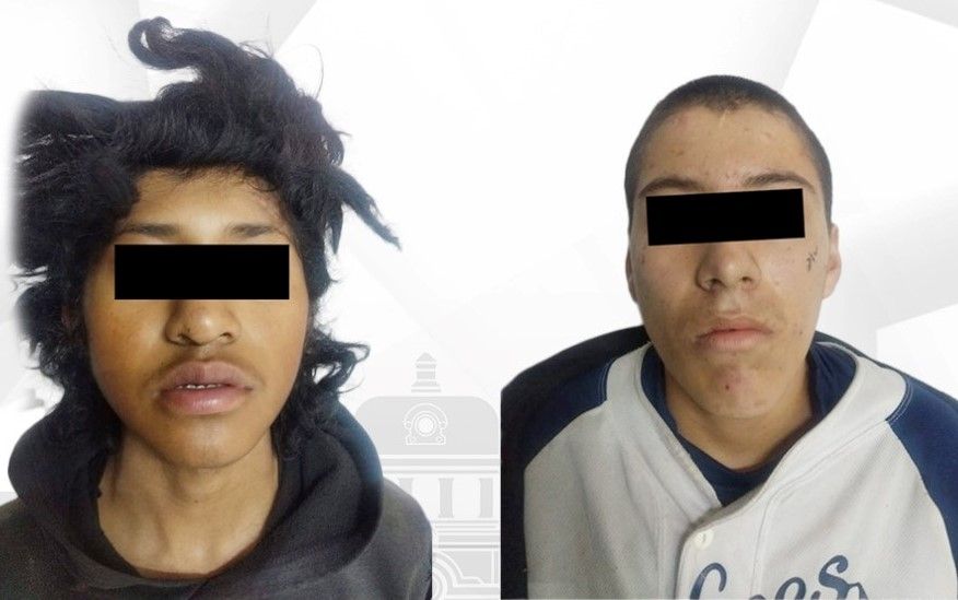 Detienen a dos por robar cable del alumbrado en Pachuca