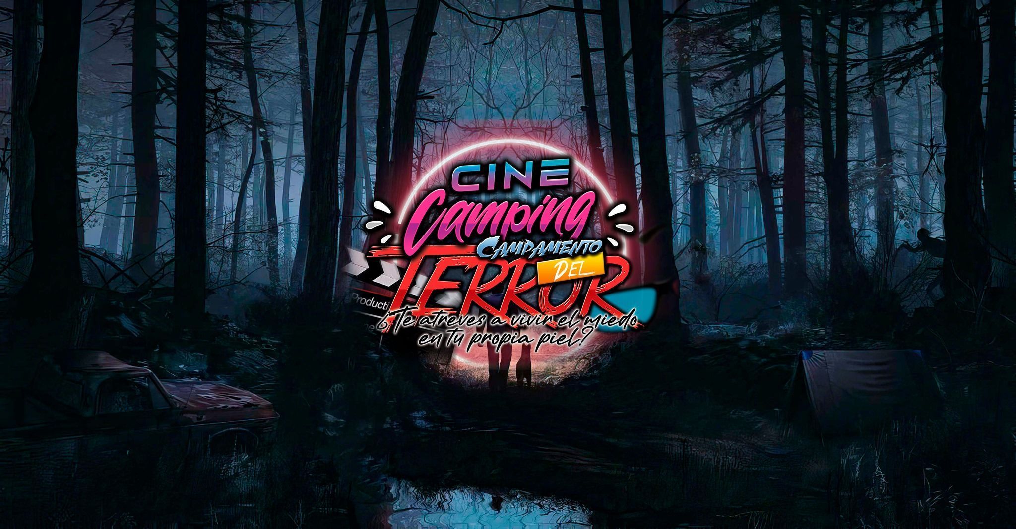 No te pierdas el Cine Camping Campamento del Terror, en el bosque