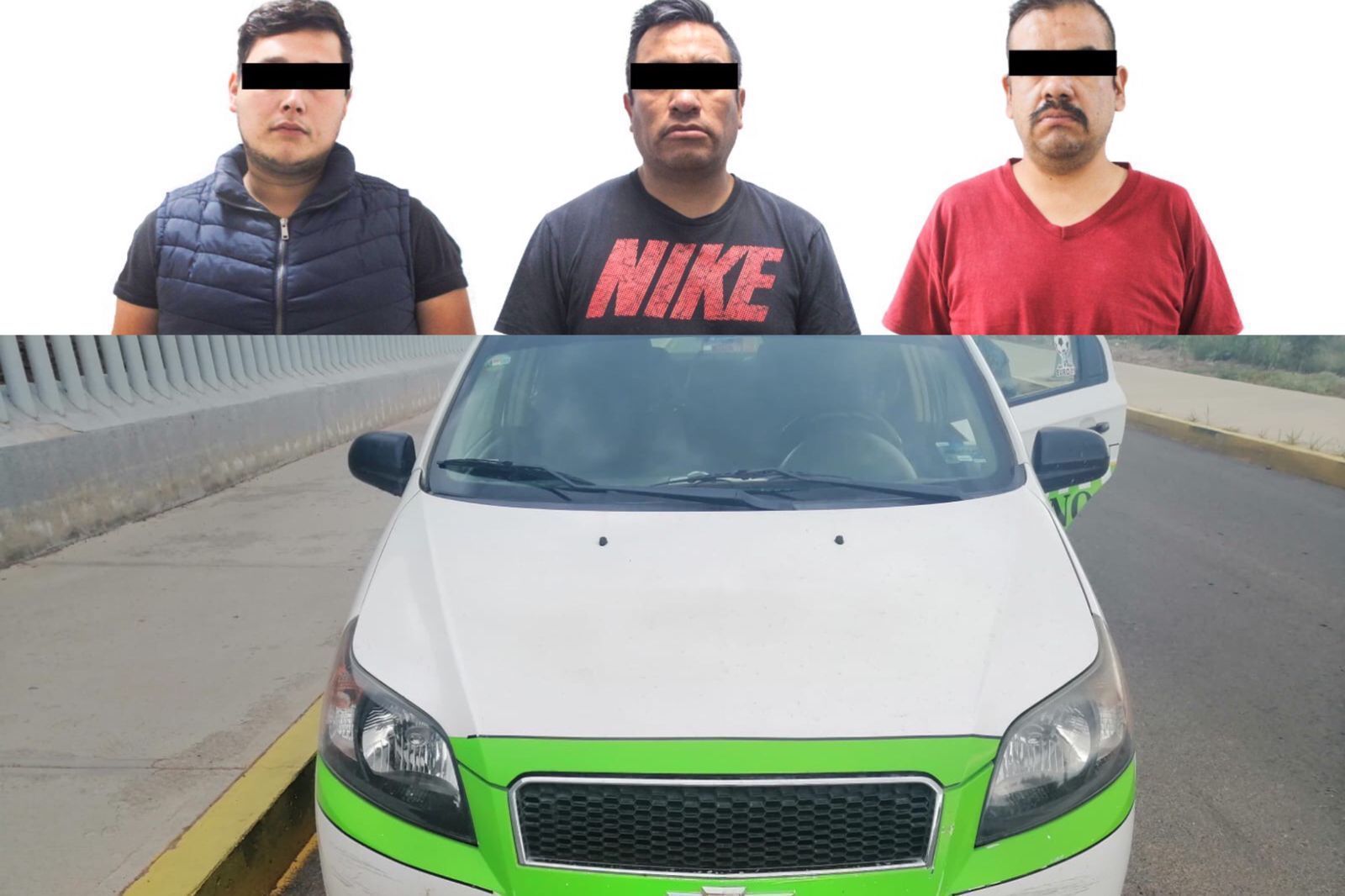 Detienen a tres por intento de robo a casa en Matilde; huían en un taxi