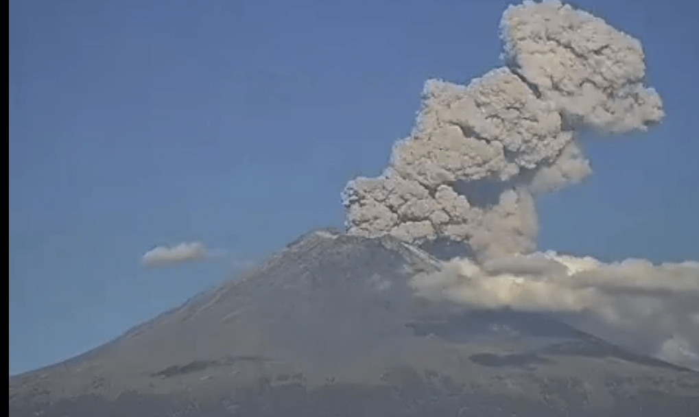VIDEO Captan sonidos extraños en el volcán Popocatépetl
