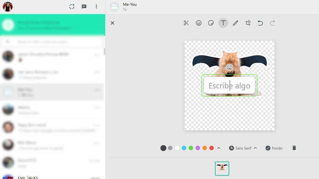 Ya puedes hacer tus propios stickers en WhatsApp Web