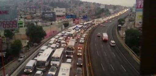 Realizarán desvío en la México-Pachuca por obras