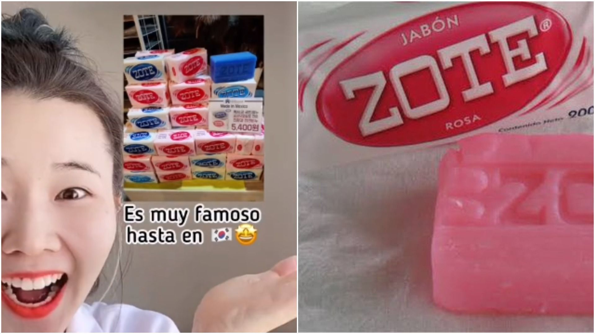 Jabón Zote es famoso en Corea por ser un producto natural