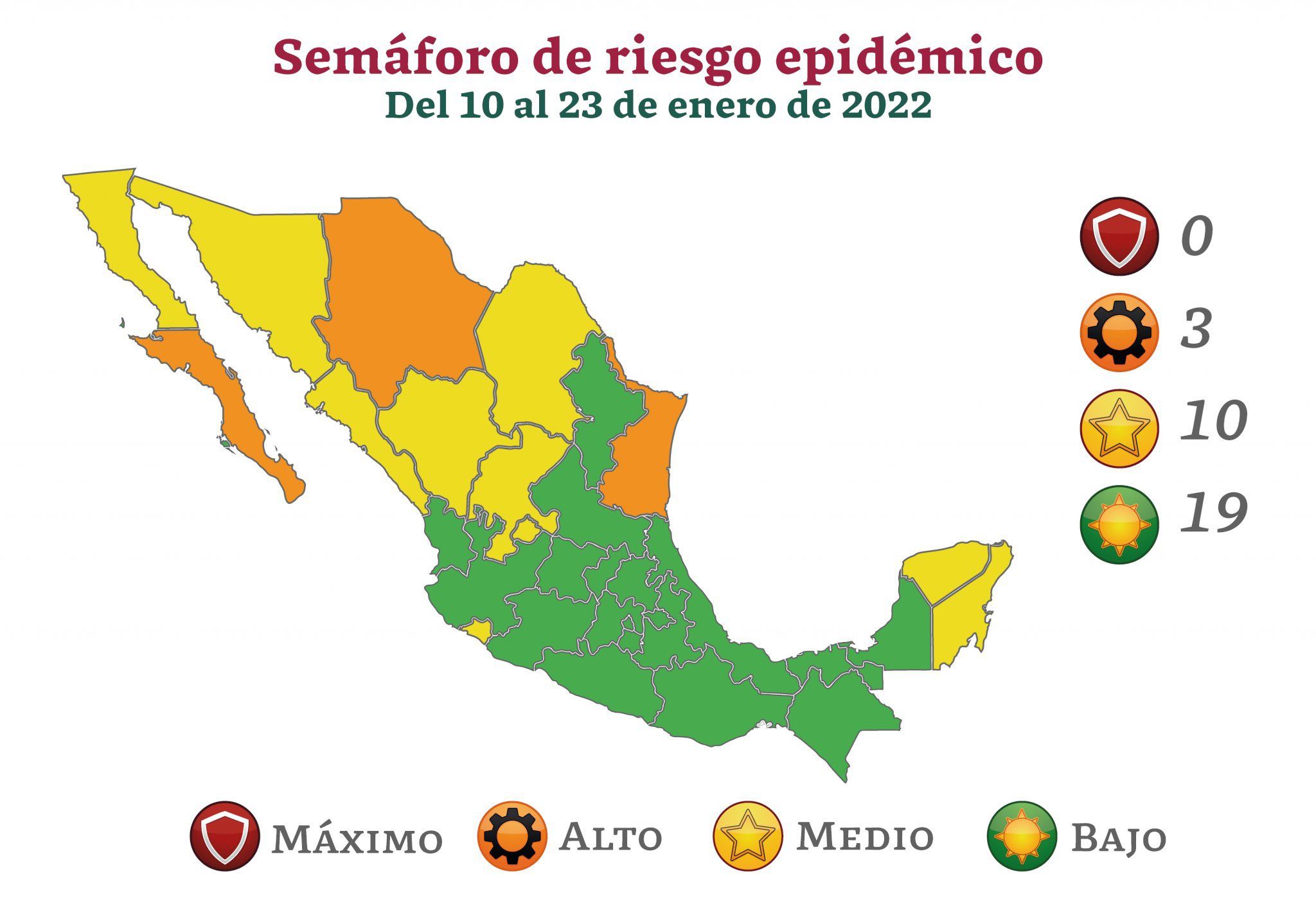 Pese a aumento de contagios, Hidalgo se mantendrá en semáforo verde