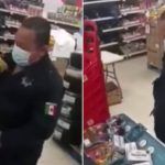 Captan a un policía de Tabasco robando en supermercado