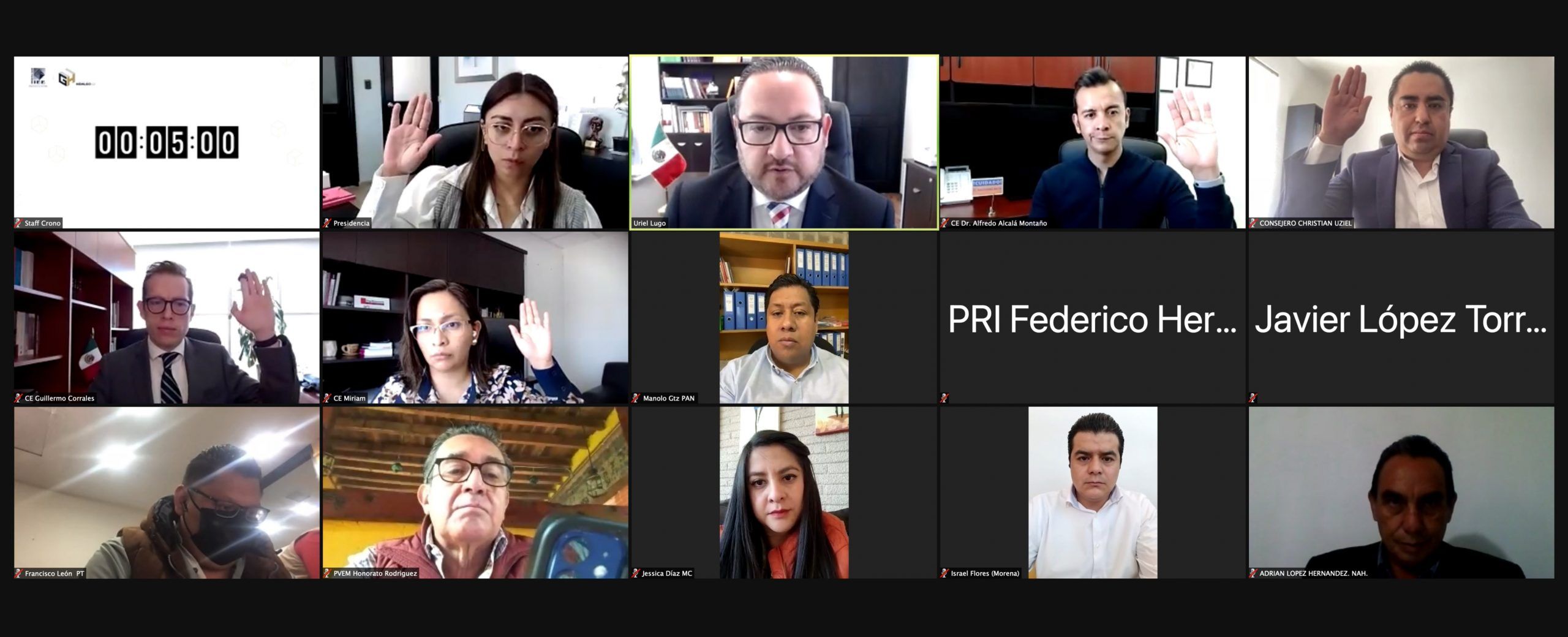 IEEH aprueba diseños de Documentación Electoral para el Voto de Personas en Prisión Preventiva
