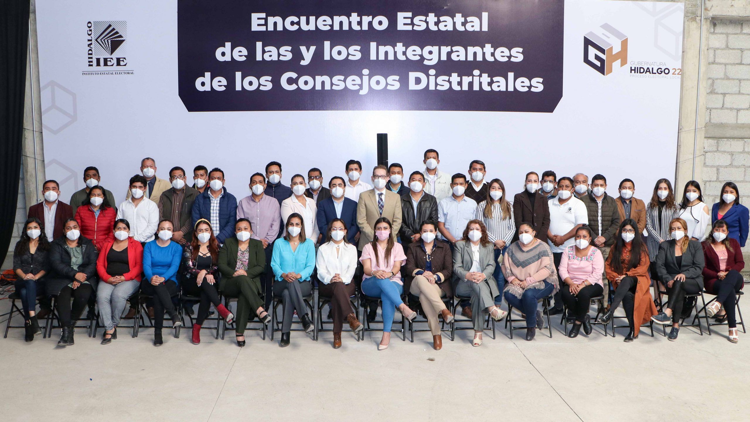 IEEH concluye Quinto Encuentro Estatal con integrantes de los Consejos Distritales