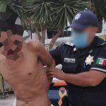 Detienen a sujeto por golpear a mujer y menor, en Pachuca