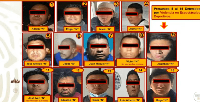 Hay 25 detenidos por varios delitos, tras violencia en Querétaro