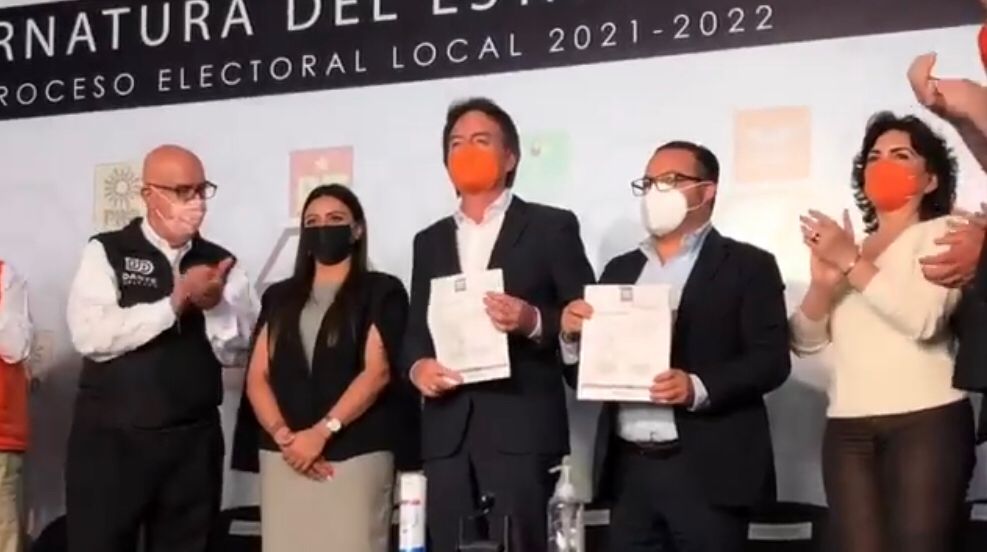 Registran a Francisco Berganza como candidato a gobernador