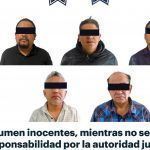 Detienen a cinco sujetos tras robar comercio en Pachuca