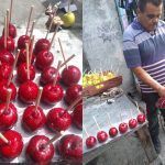 Cancelan pedido de mil 500 manzanas con caramelo antes de entrega; redes lo ayudan