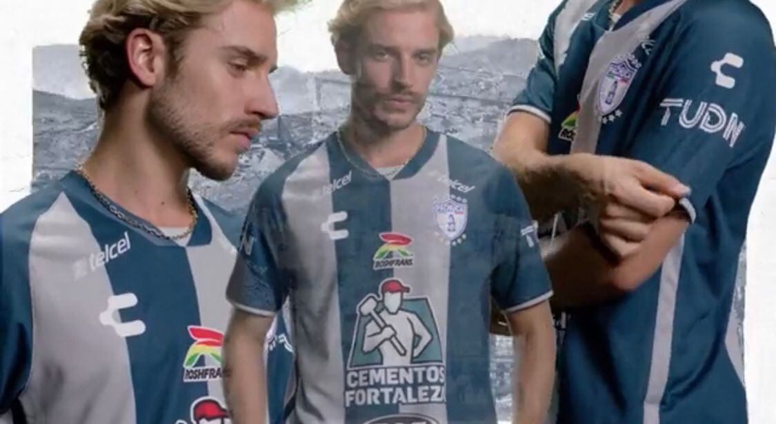 Presentan Tuzos del Pachuca su nueva playera 2022-2023