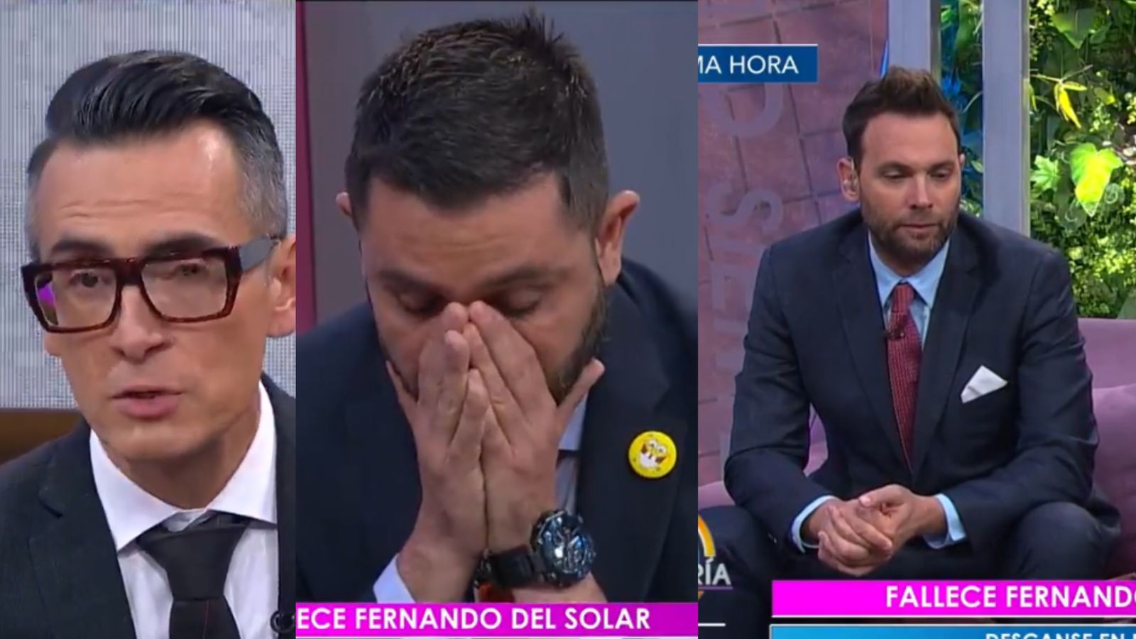 VIDEO Conductores de Venga la Alegría, conmovidos por Fernando del Solar
