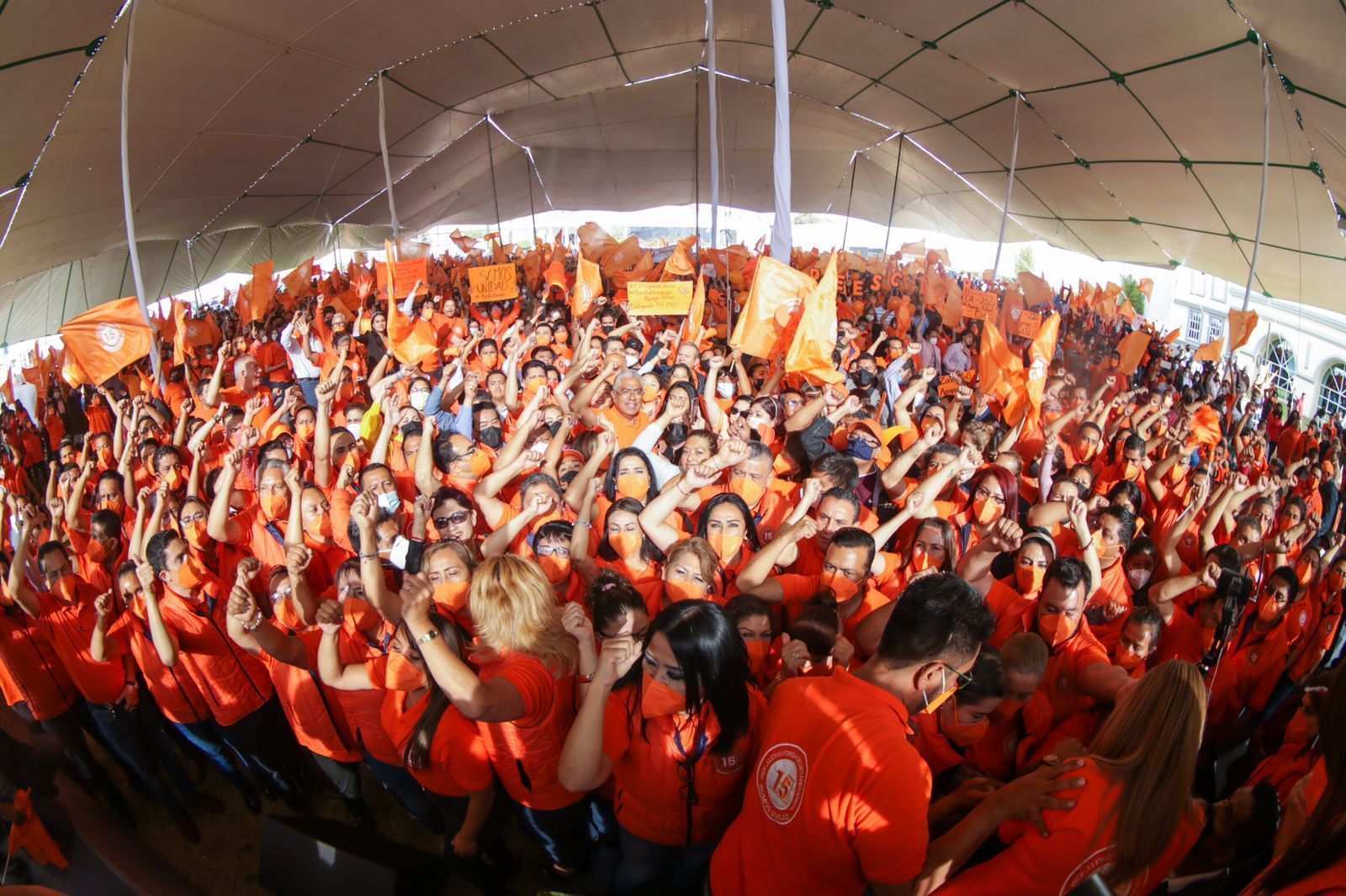 El triunfo será de todos, vamos a ganar este 15 de julio: Julio Mayorga