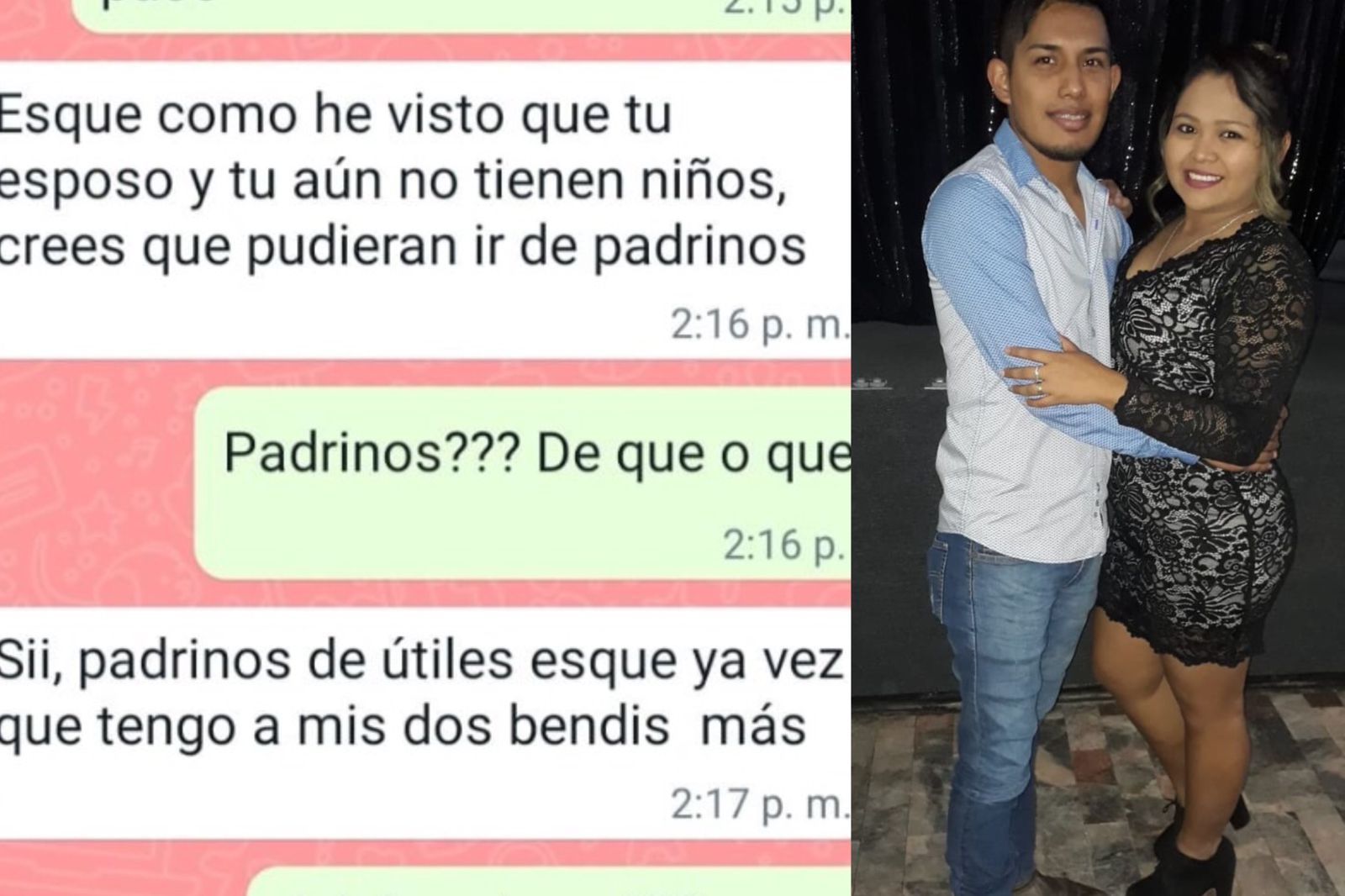 Piden a pareja ser padrinos de útiles escolares porque no tienen hijos