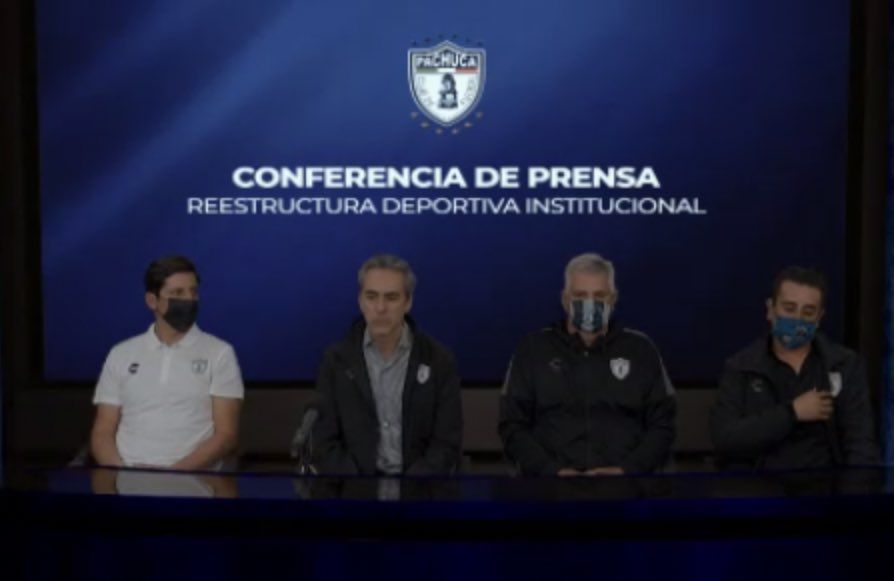 Tuzos del Pachuca tienen nueva estructura deportiva