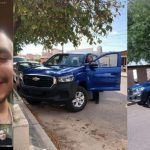 Cumple Nodal promesa que hizo de niño y regala auto a maestro