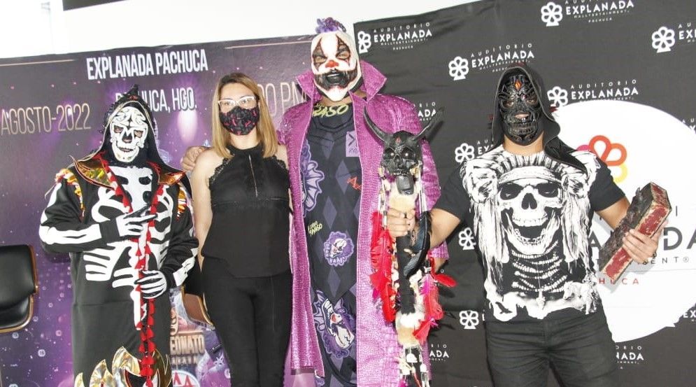 Estrellas de la AAA disputarán Campeonato Explanada Pachuca