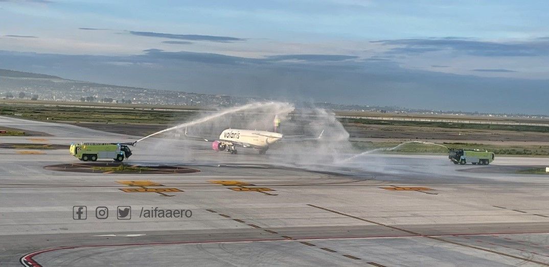 AIFA comenzó con nuevos vuelos a destinos nacionales