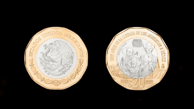Nueva moneda de 20 pesos conmemora a menonitas