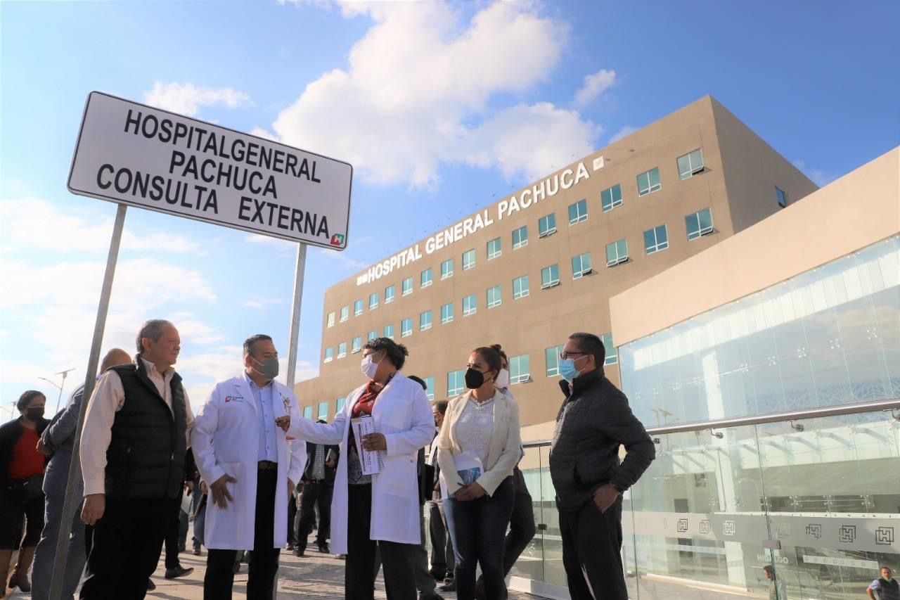 Comenzará nuevo Hospital General de Pachuca atención el próximo lunes