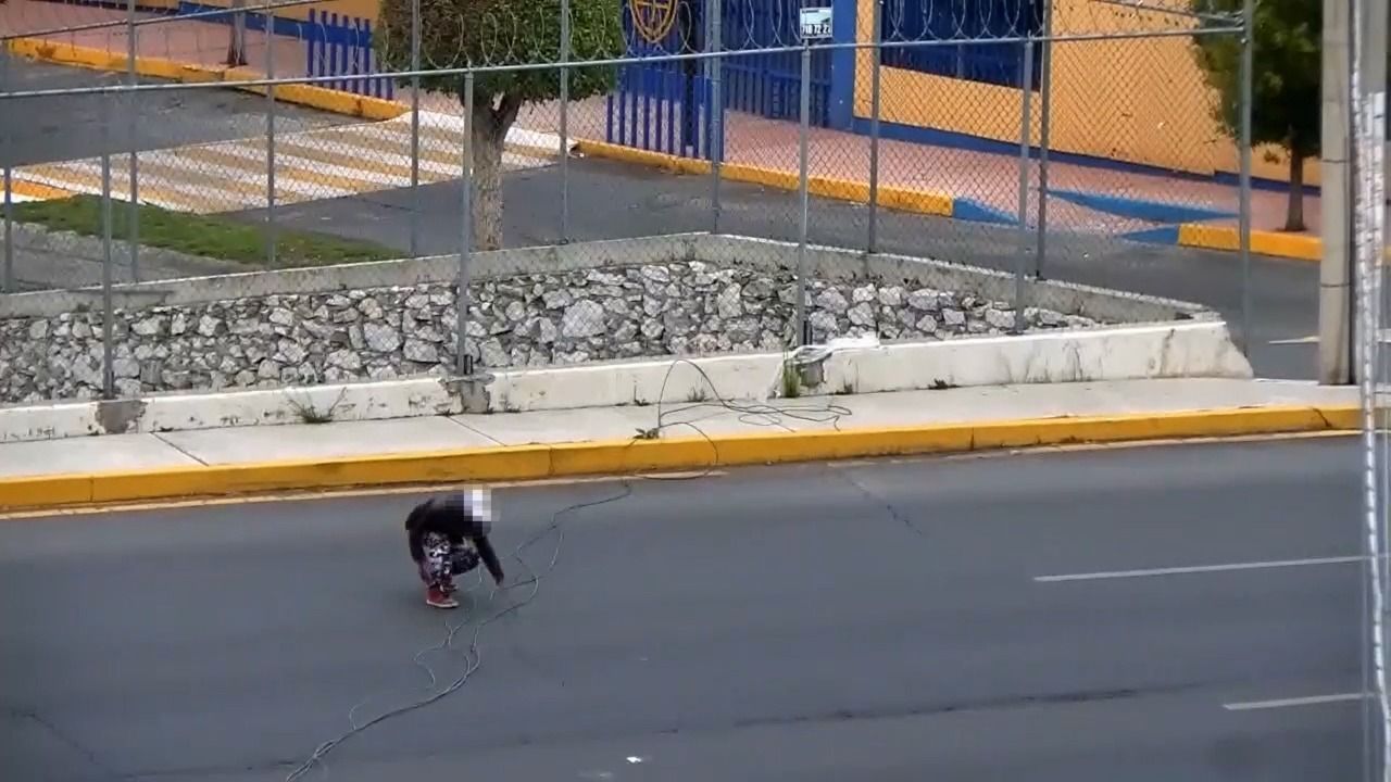 Detienen a un sujeto por robo de cable en Río de las Avenidas