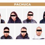 Siete sujetos fueron detenidos por el robo de celulares en la feria