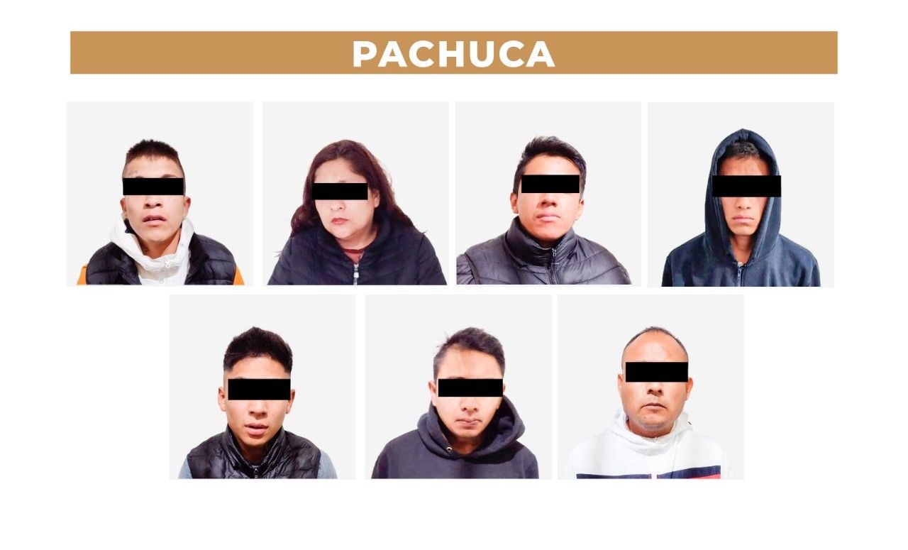 Siete sujetos fueron detenidos por el robo de celulares en la feria