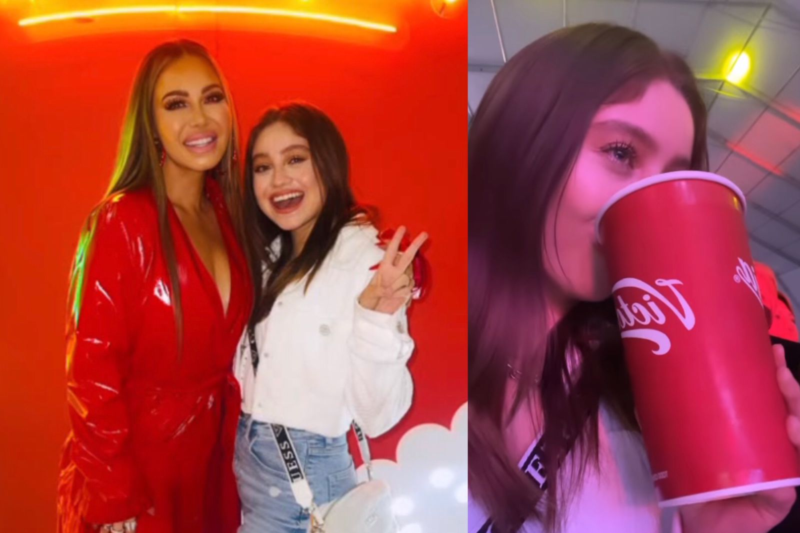 Disfrutó Karol Sevilla de Chiquis en feria de Pachuca