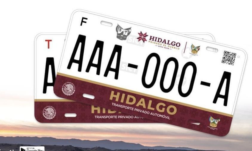 Así puedes pagar en línea el reemplacamiento en Hidalgo
