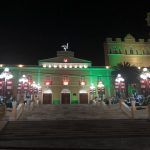 Encenderán luces navideñas de edificio de la UAEH