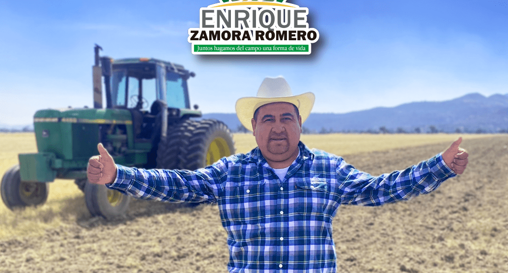 ¿Quién es Enrique Zamora Romero, candidato a Presidente del Sistema Producto Cebada del Estado de Hidalgo?