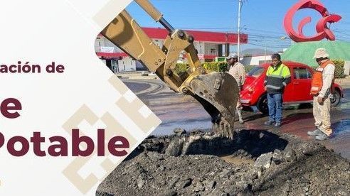 Por reparación de fuga, 6 colonias de Pachuca sin agua
