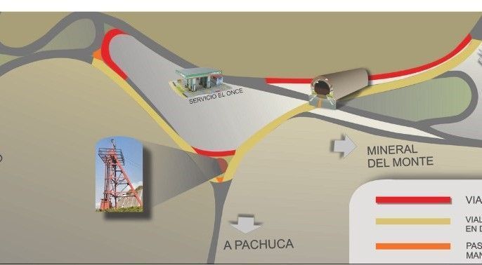 Habrá cierres temporales hacia Real del Monte, en carretera Pachuca-Huejutla