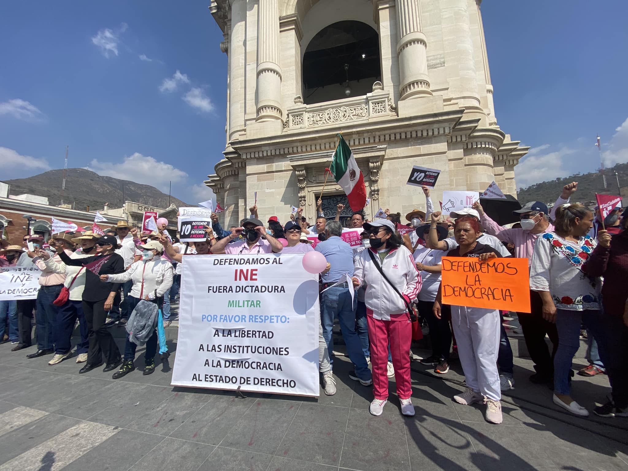 Realizarán en Pachuca concentración “El INE no se toca”