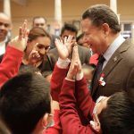 Encabeza Julio Menchaca la conmemoración del 52 aniversario de la primaria Vicente Guerrero
