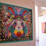 Visita la exposición Entre libros y pinturas, en Teatro Hidalgo