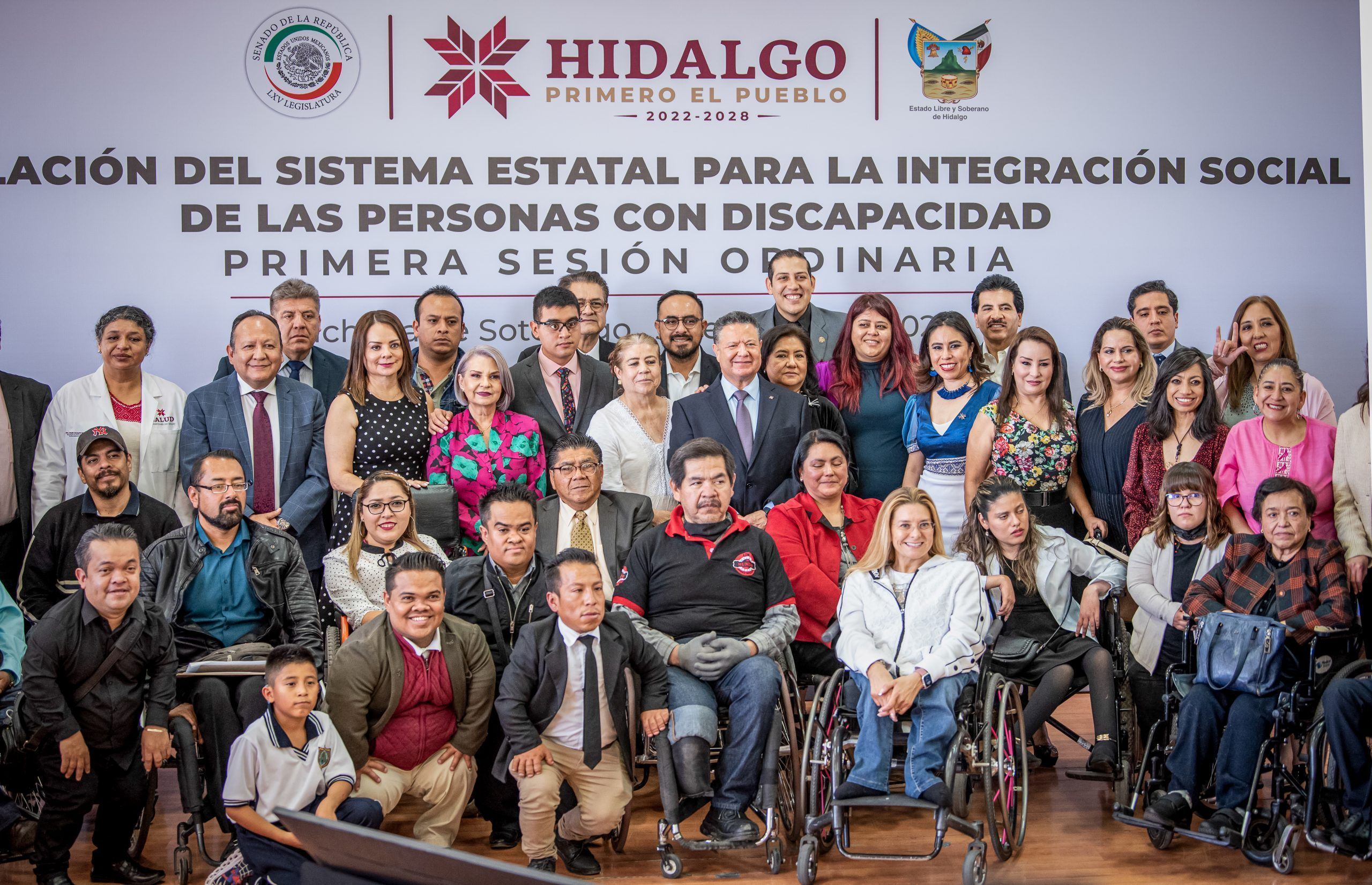 Instala Menchaca Sistema Estatal para la Integración Social de las Personas con Discapacidad