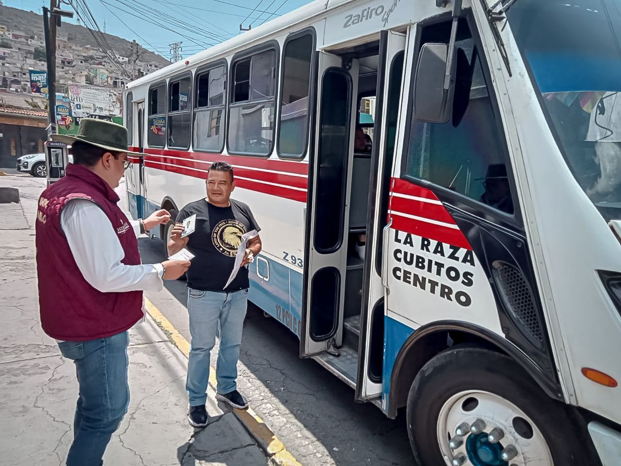 Realiza SEMOT operativo de supervisión al transporte público de La Raza