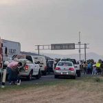 Bloquean la autopista México-Pachuca por desaparición de menor