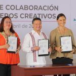 Encabeza Menchaca convenio de colaboración en favor de la cultura hidalguense