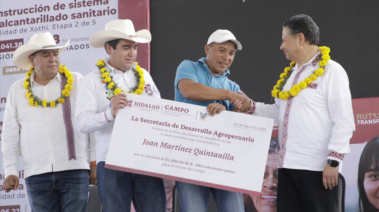 La transformación de Hidalgo se consolida a siete meses de gobierno