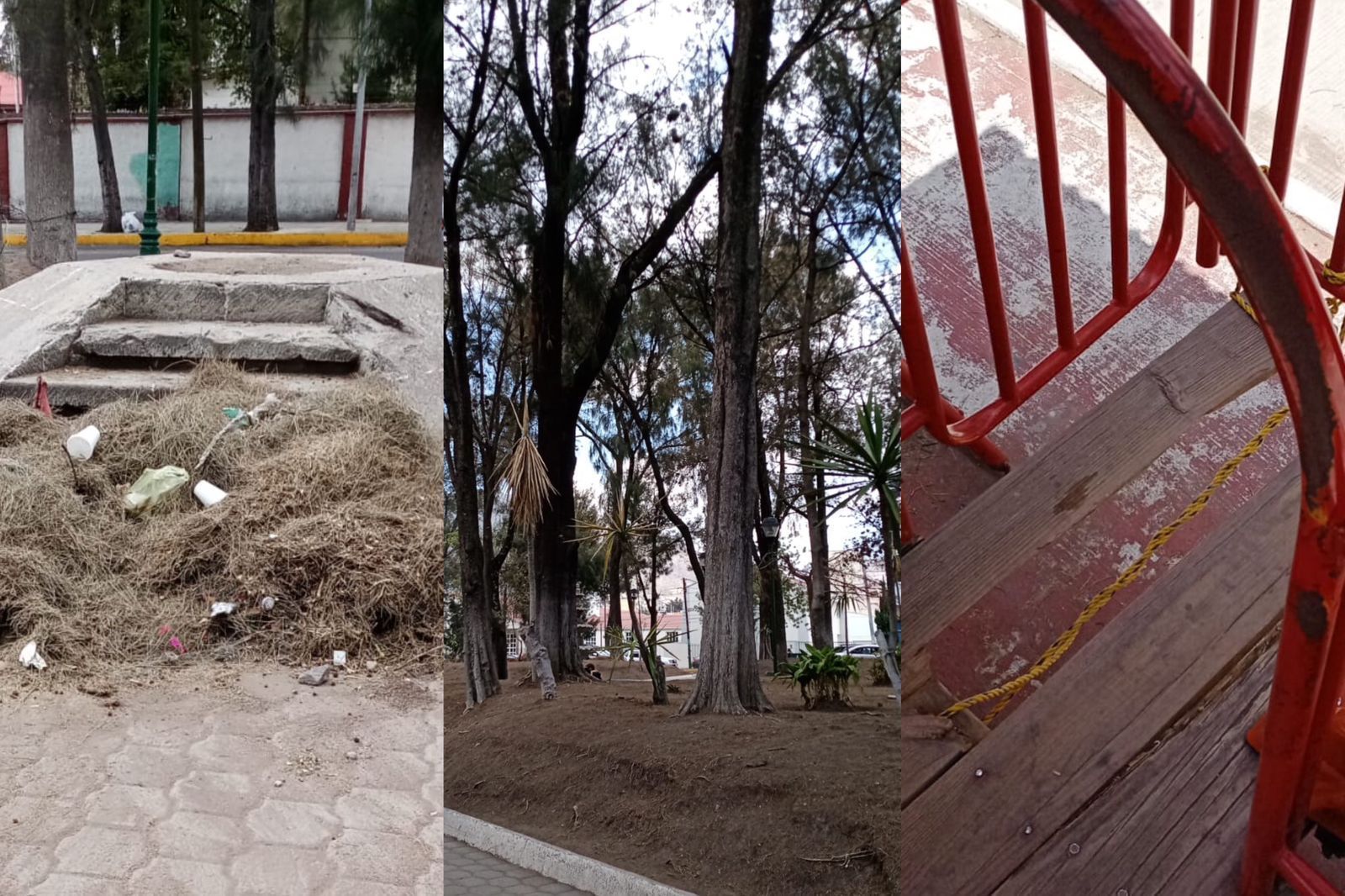 Parques de Pachuca, un peligro para los menores