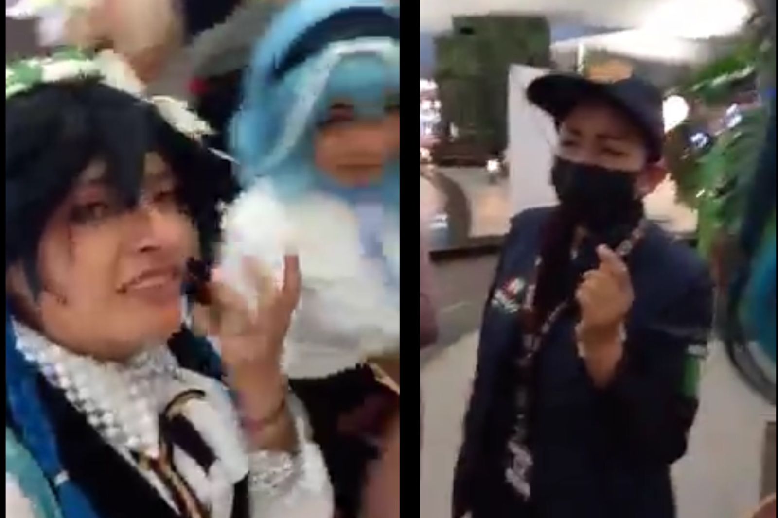 Retienen a cosplayers en plaza de Pachuca