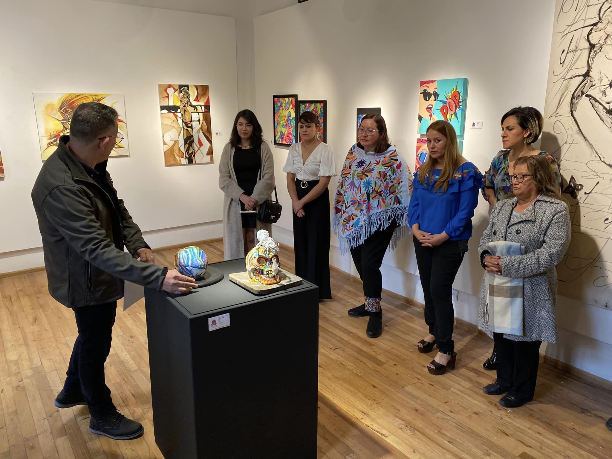 Exposición Perspectiva sin Fronteras reconoce obra de 47 artistas en Real del Monte